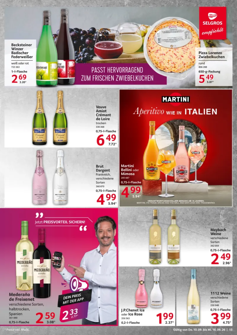Selgros Prospekt vom 10.09.2026, Seite 15