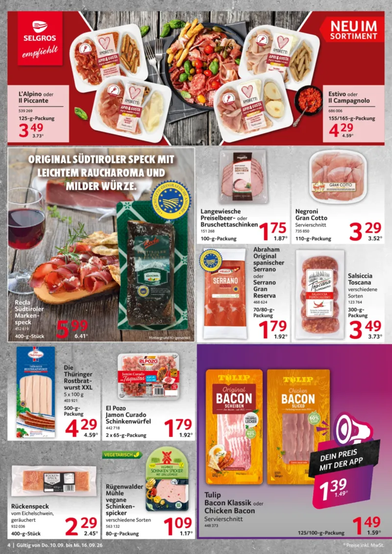Selgros Prospekt vom 10.09.2026, Seite 4