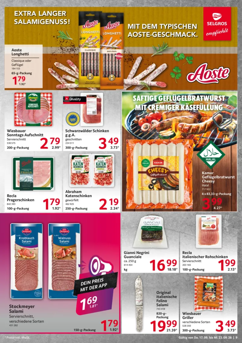 Selgros Prospekt vom 17.09.2026, Seite 9