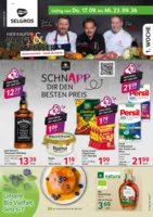 Selgros Prospekt vom 17.09.2026