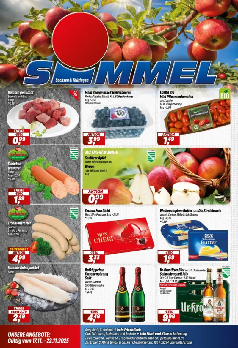 Simmel Prospekt vom 17.11.2025, Seite 1