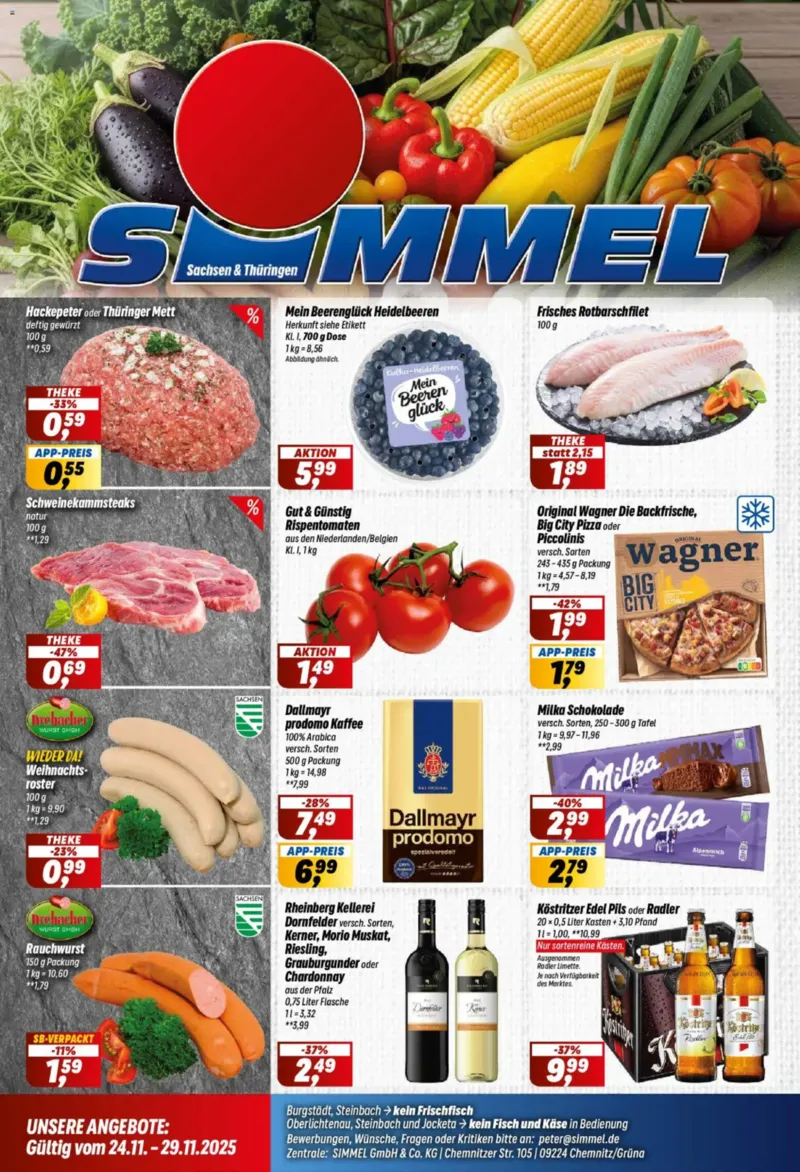 Simmel Prospekt vom 24.11.2025, Seite 1