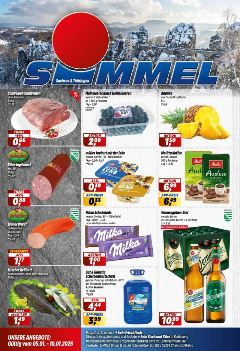 Simmel Prospekt vom 05.01.2026, Seite 1