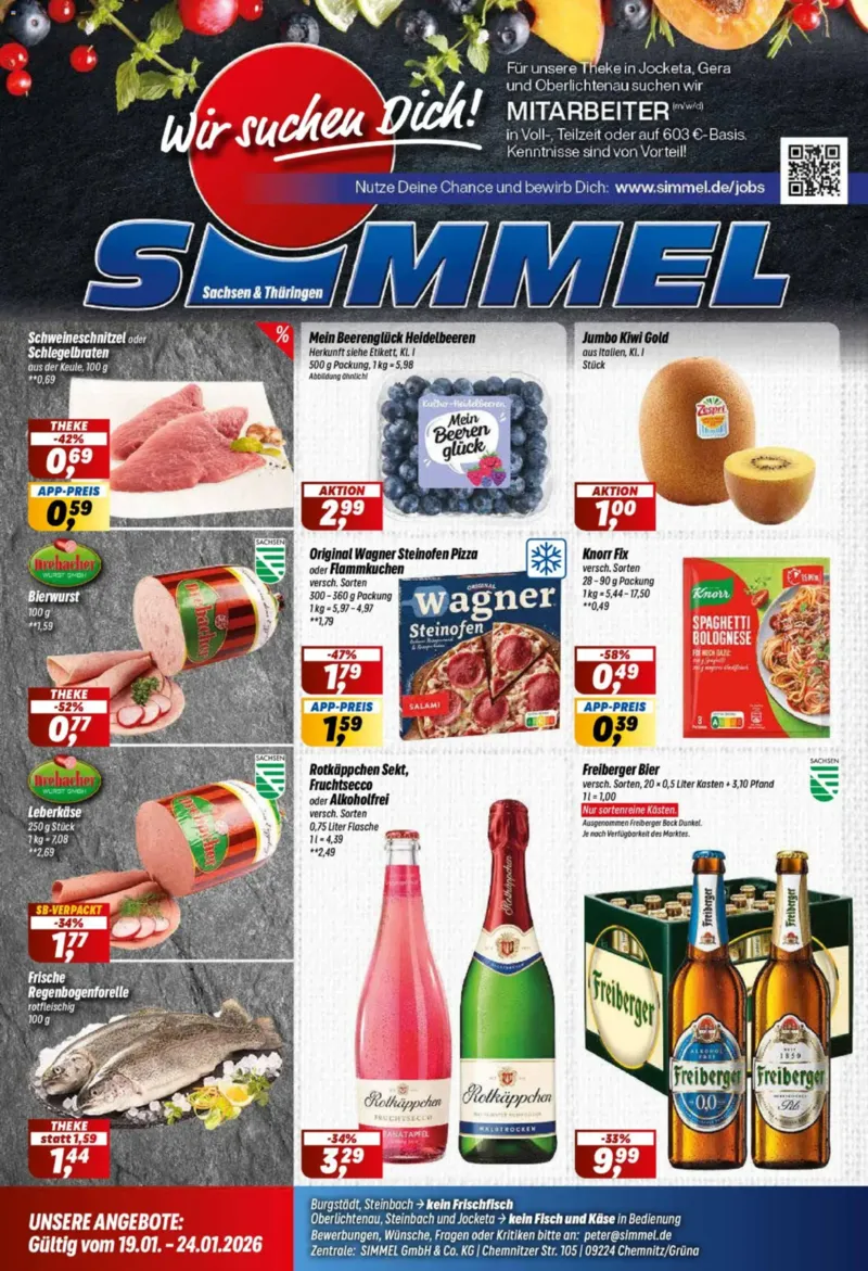 Simmel Prospekt vom 19.01.2026, Seite 1