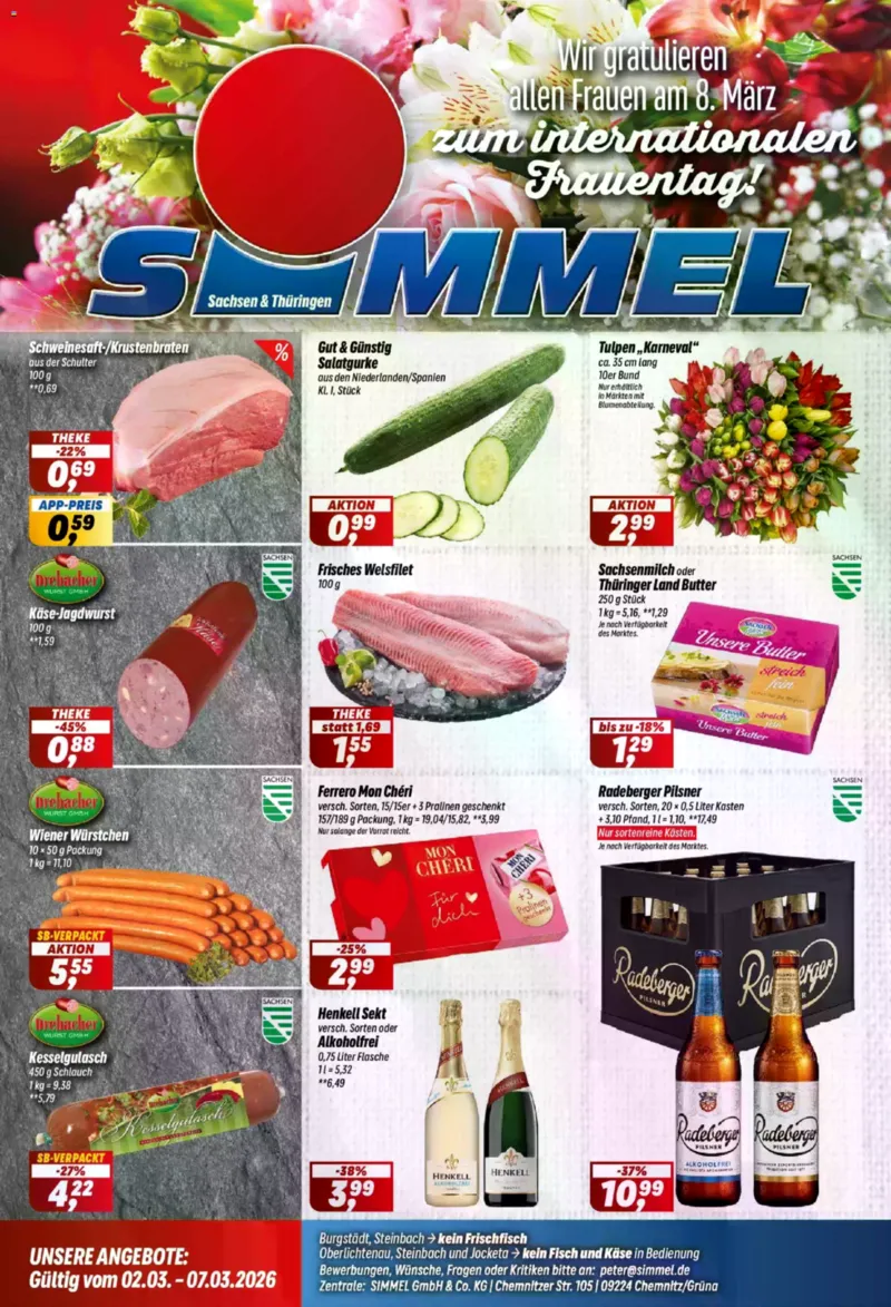 Simmel Prospekt vom 02.03.2026, Seite 1