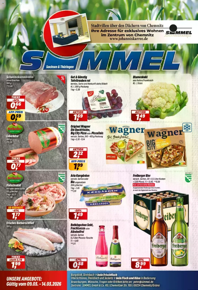 Simmel Prospekt vom 09.03.2026, Seite 1