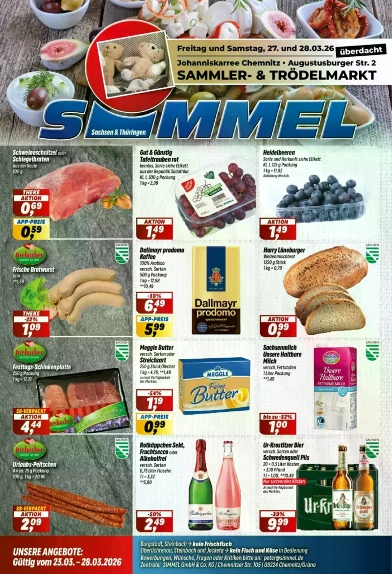 Simmel Prospekt vom 23.03.2026, Seite 1