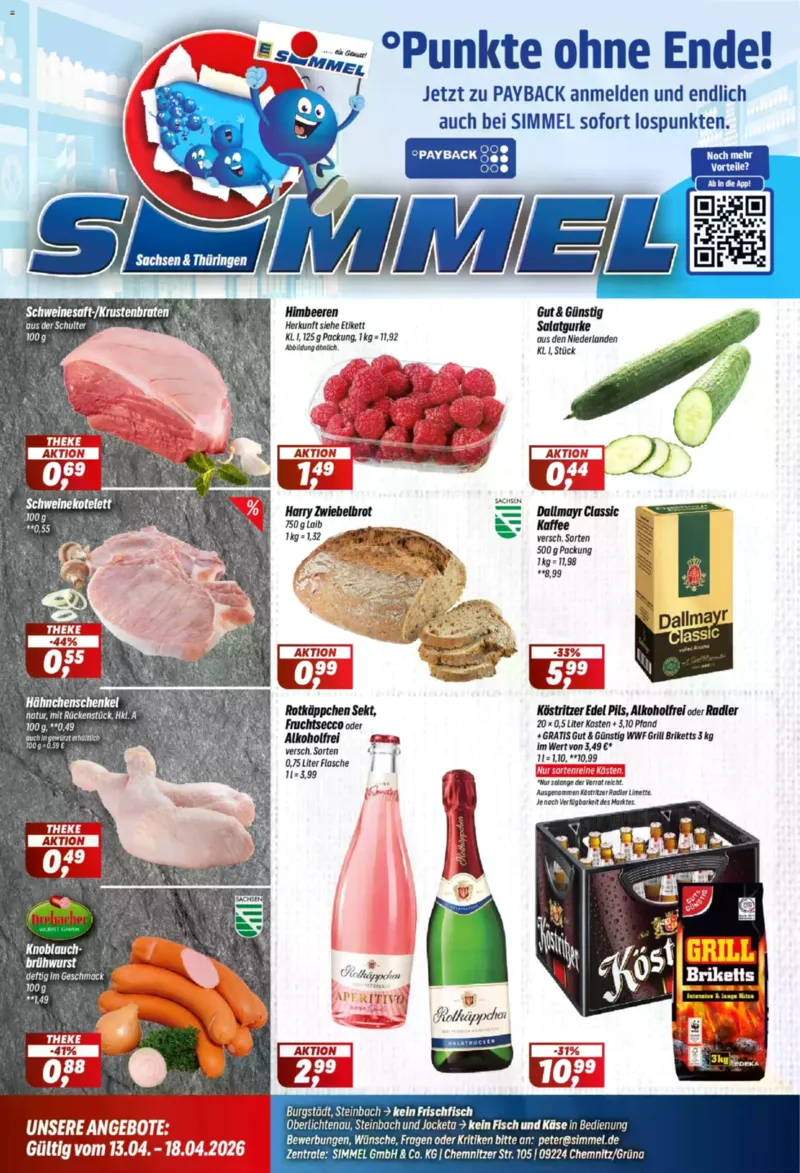 Simmel Prospekt vom 13.04.2026, Seite 1