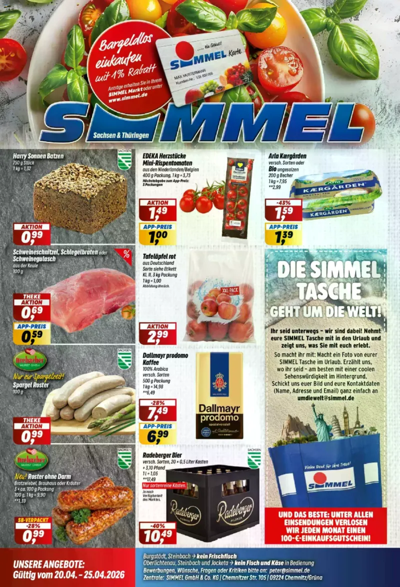 Simmel Prospekt vom 20.04.2026, Seite 1