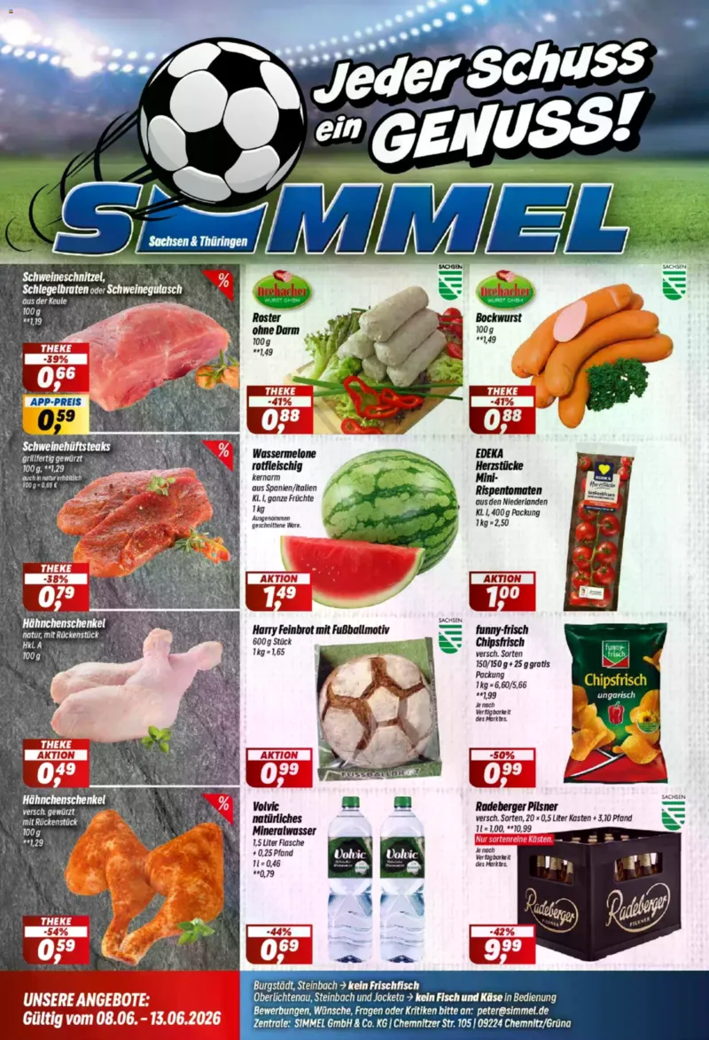 Simmel Prospekt vom 08.06.2026, Seite 1