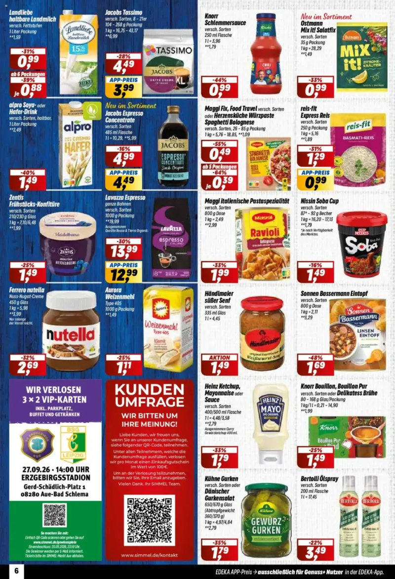 Simmel Prospekt vom 14.09.2026, Seite 6