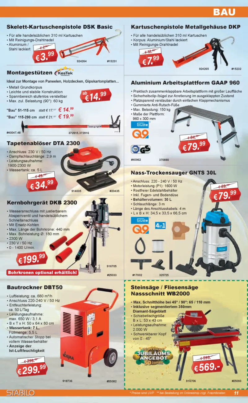 Stabilo Fachmarkt Prospekt vom 05.11.2025, Seite 11