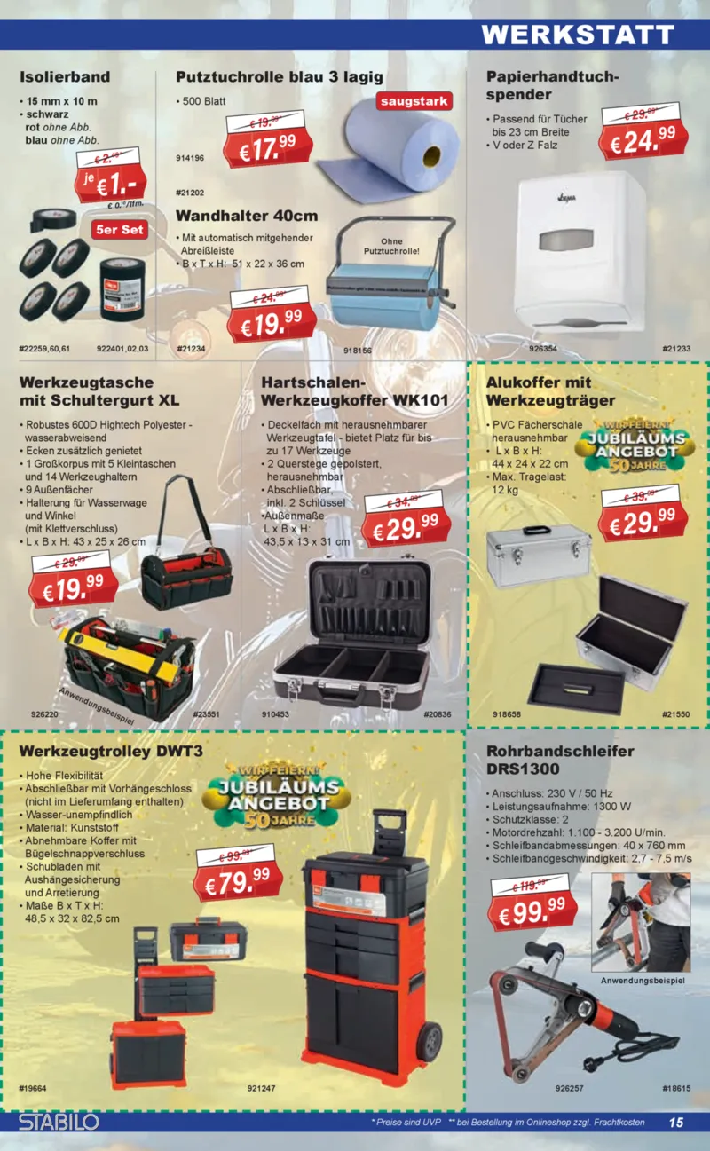 Stabilo Fachmarkt Prospekt vom 05.11.2025, Seite 15