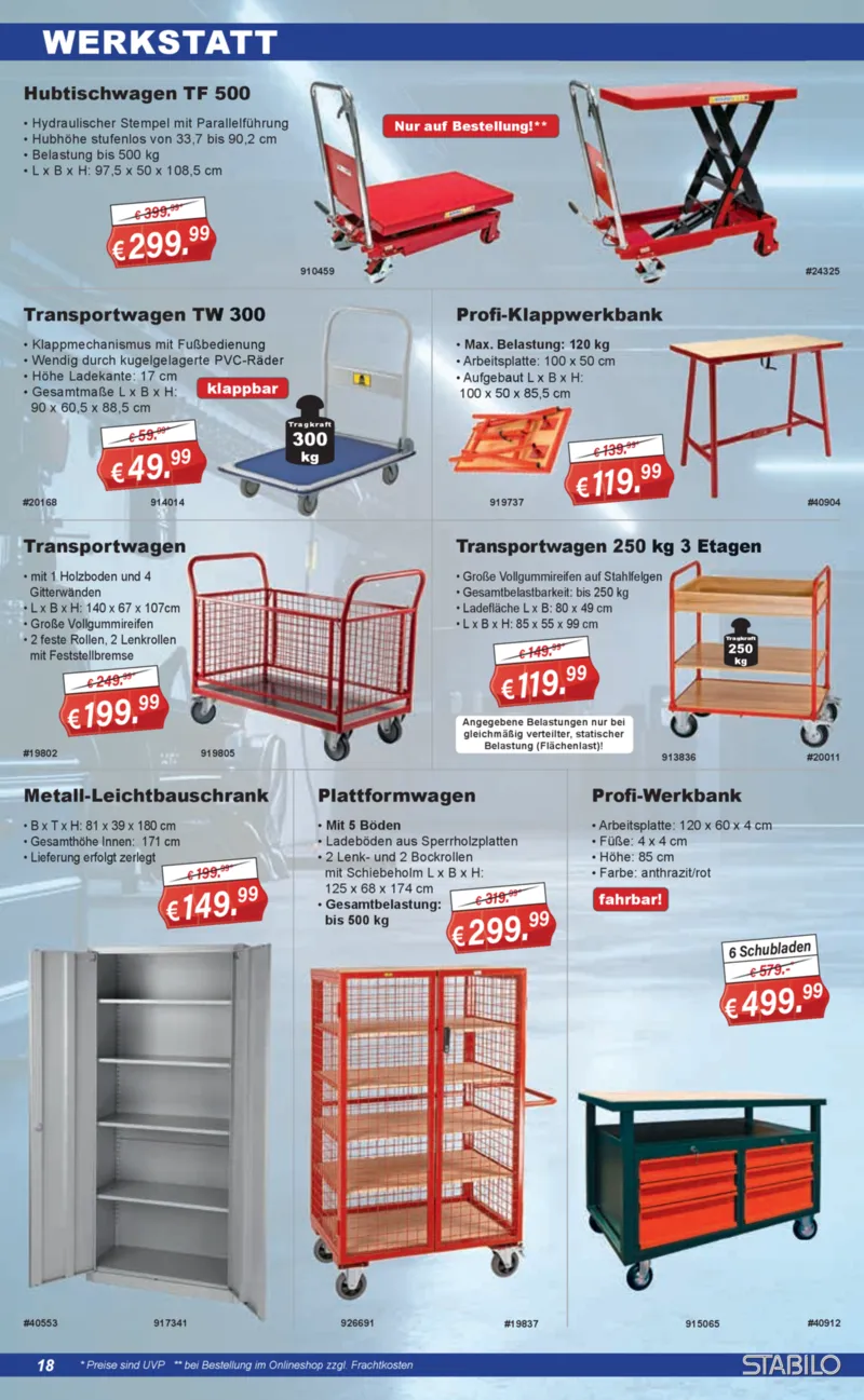 Stabilo Fachmarkt Prospekt vom 05.11.2025, Seite 18