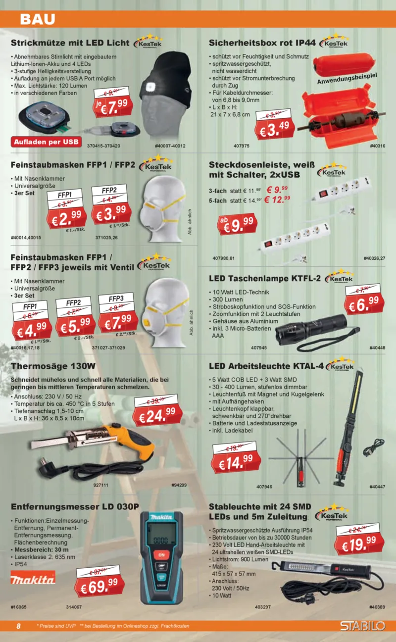 Stabilo Fachmarkt Prospekt vom 05.11.2025, Seite 8