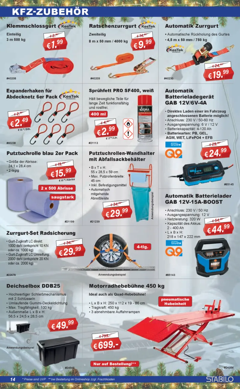 Stabilo Fachmarkt Prospekt vom 19.11.2025, Seite 14
