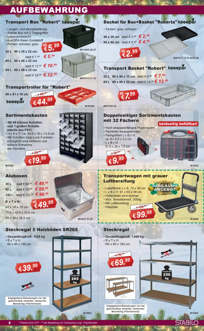 Stabilo Fachmarkt Prospekt vom 19.11.2025, Seite 6