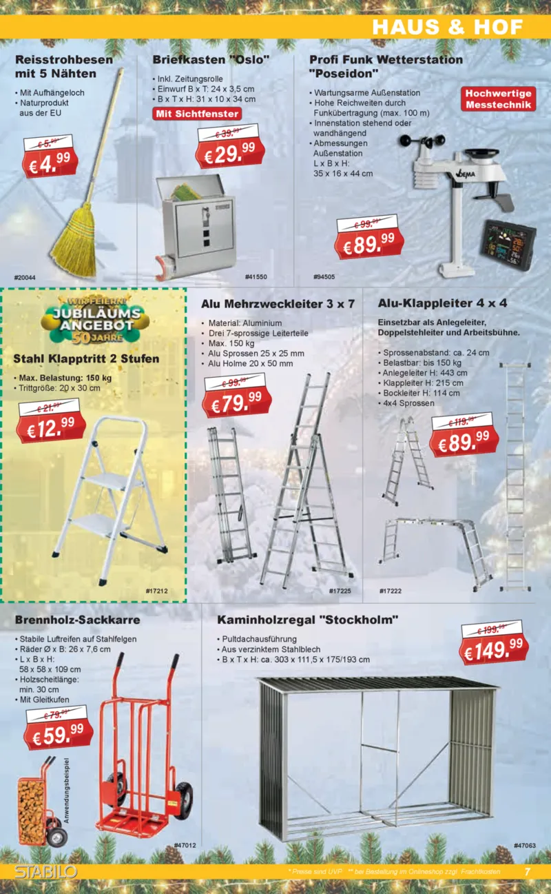 Stabilo Fachmarkt Prospekt vom 19.11.2025, Seite 7