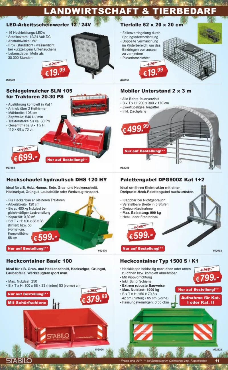 Stabilo Fachmarkt Prospekt vom 03.12.2025, Seite 11