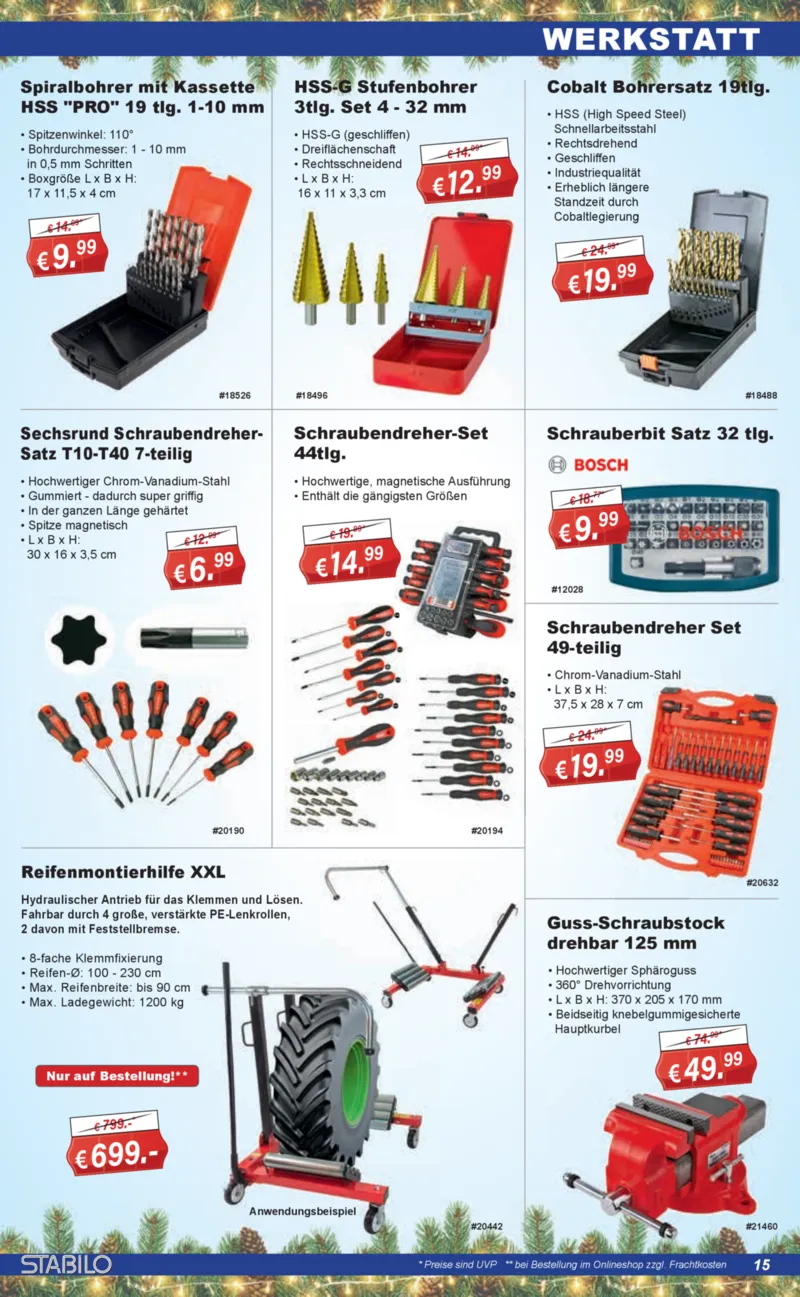 Stabilo Fachmarkt Prospekt vom 03.12.2025, Seite 15