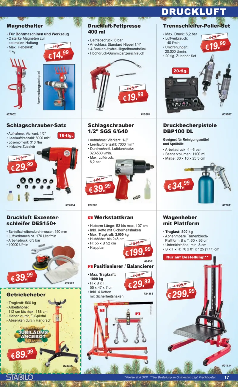 Stabilo Fachmarkt Prospekt vom 03.12.2025, Seite 17