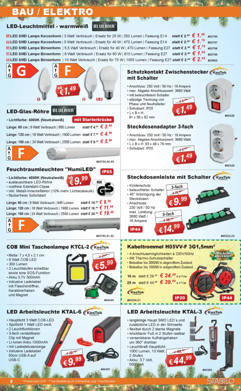 Stabilo Fachmarkt Prospekt vom 03.12.2025, Seite 6