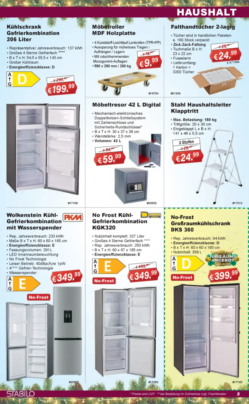 Stabilo Fachmarkt Prospekt vom 03.12.2025, Seite 9