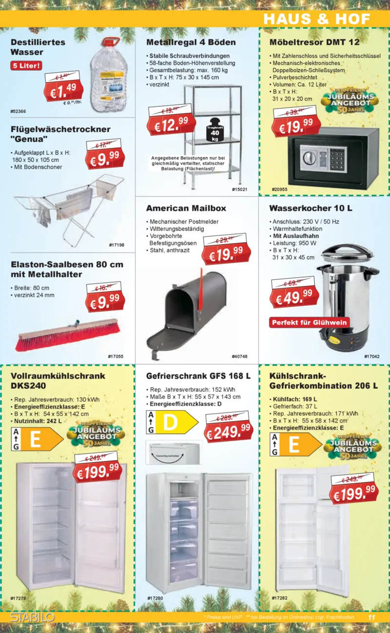 Stabilo Fachmarkt Prospekt vom 15.12.2025, Seite 11