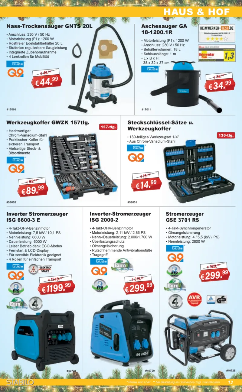 Stabilo Fachmarkt Prospekt vom 15.12.2025, Seite 13