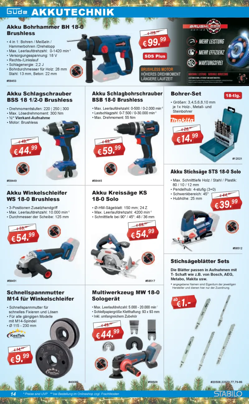 Stabilo Fachmarkt Prospekt vom 15.12.2025, Seite 14