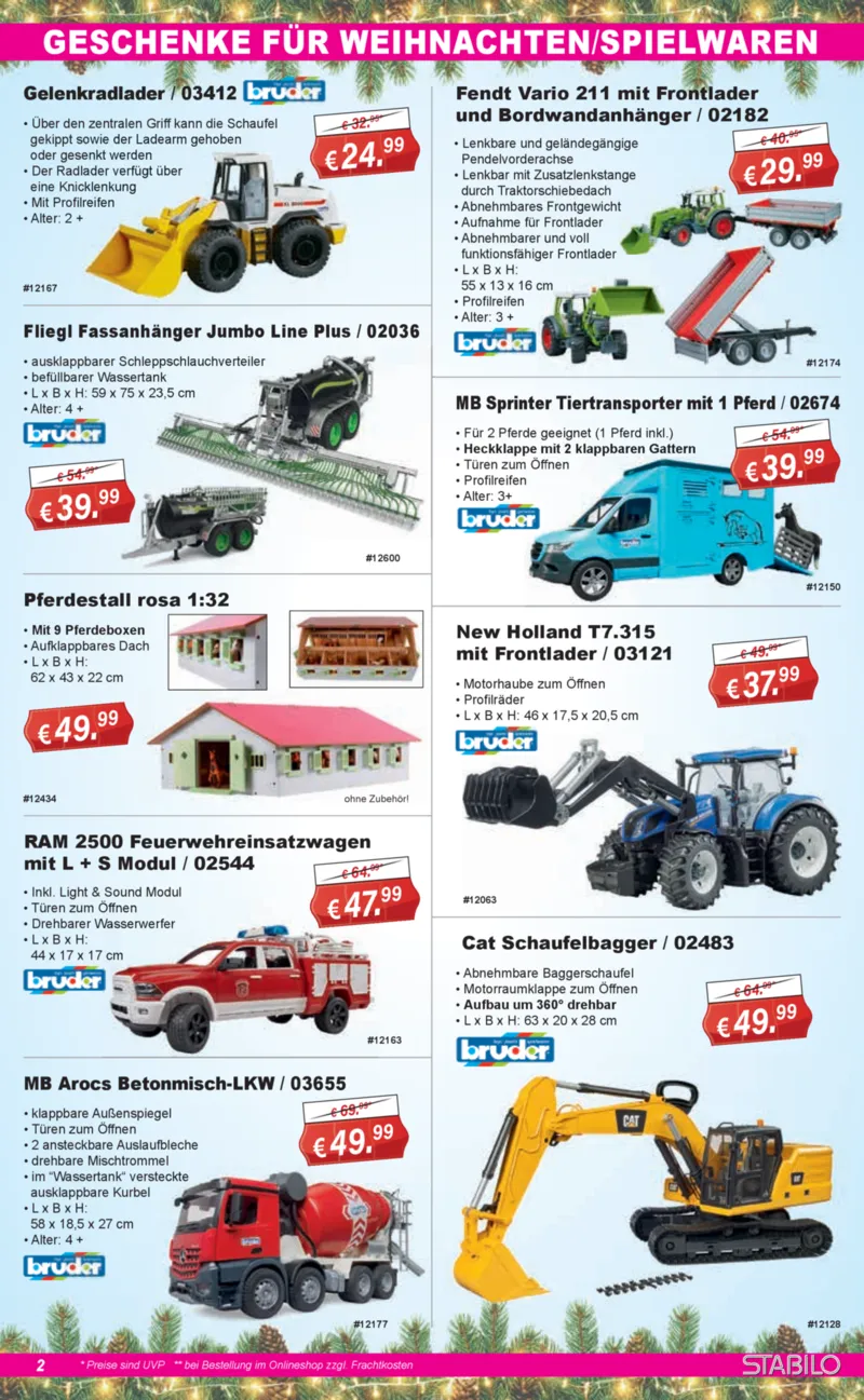 Stabilo Fachmarkt Prospekt vom 15.12.2025, Seite 2