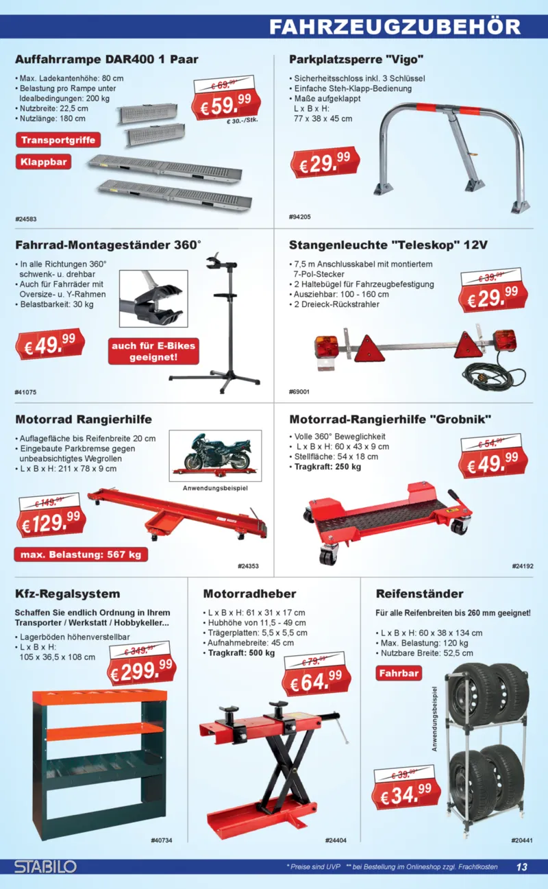 Stabilo Fachmarkt Prospekt vom 25.12.2025, Seite 13