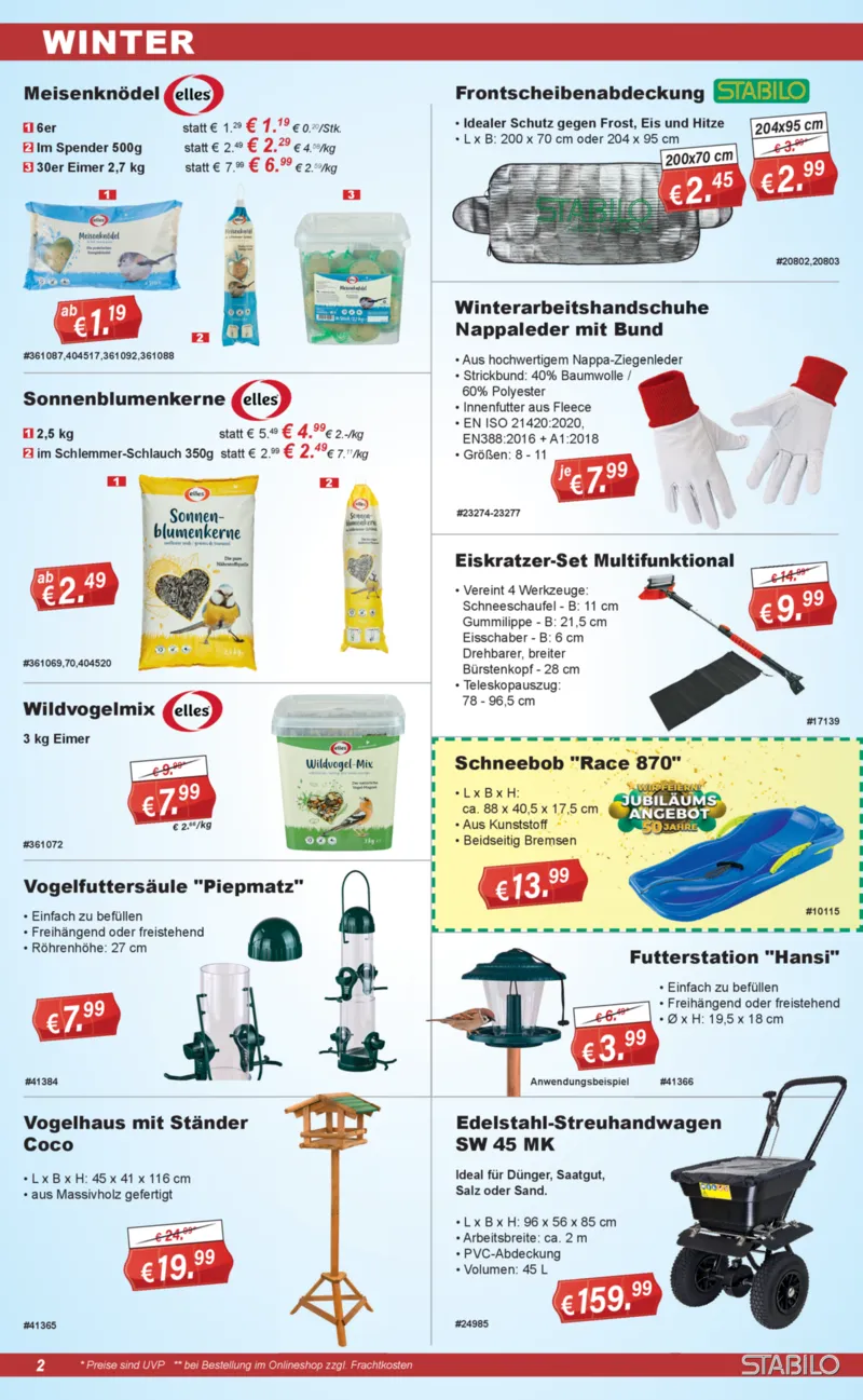 Stabilo Fachmarkt Prospekt vom 25.12.2025, Seite 2