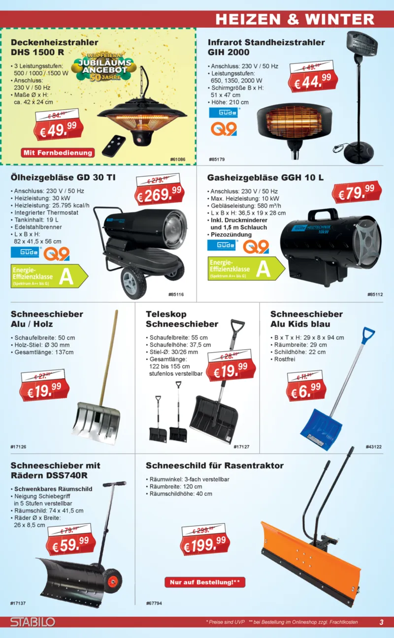 Stabilo Fachmarkt Prospekt vom 25.12.2025, Seite 3