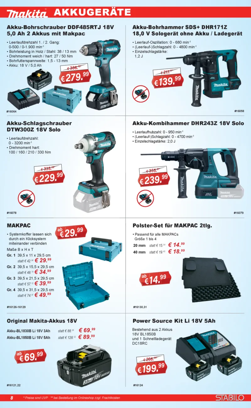 Stabilo Fachmarkt Prospekt vom 25.12.2025, Seite 8