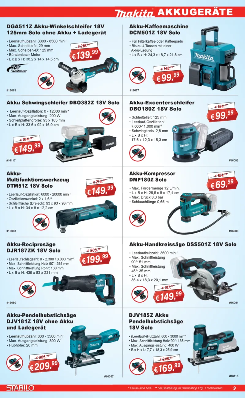 Stabilo Fachmarkt Prospekt vom 25.12.2025, Seite 9