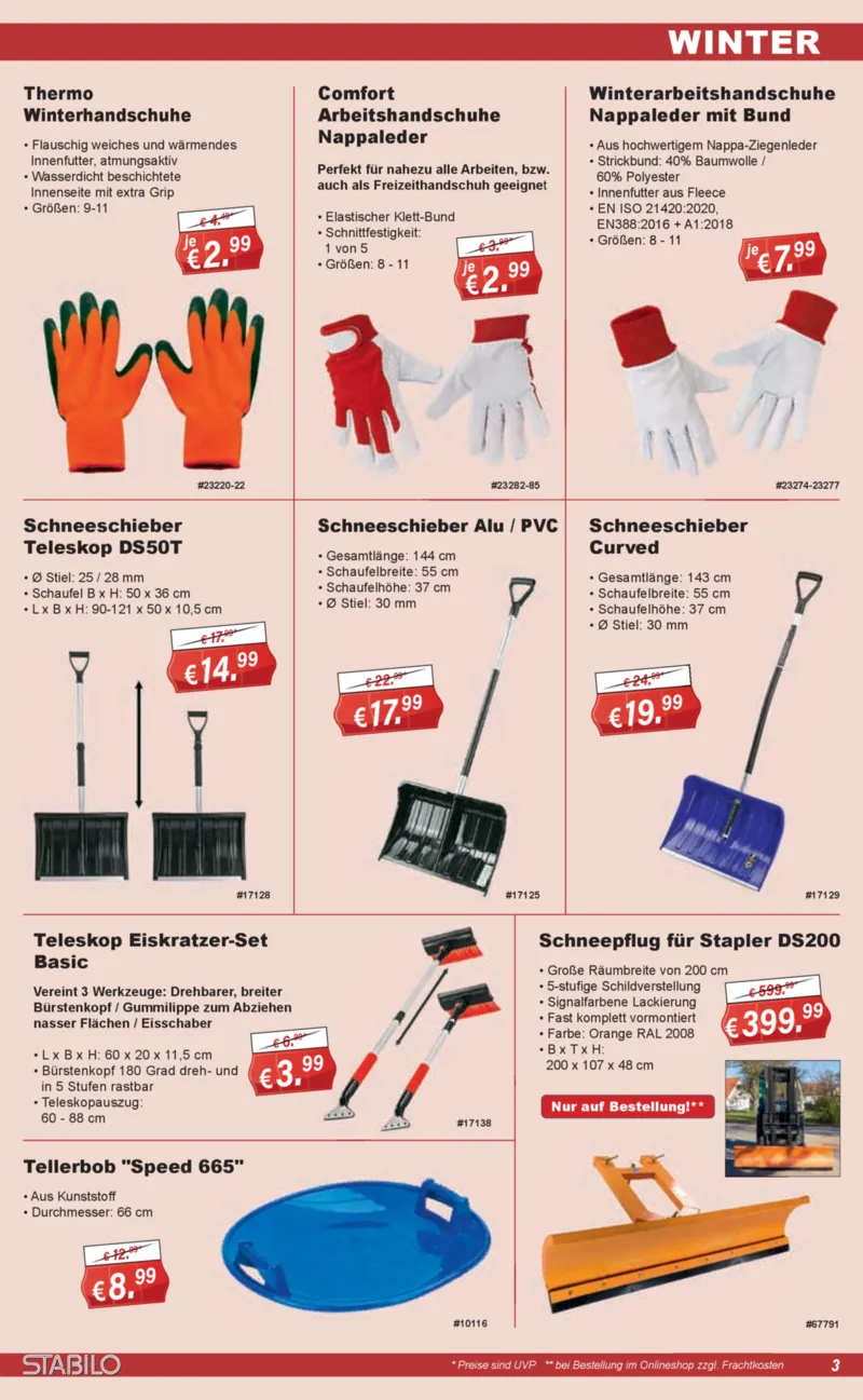 Stabilo Fachmarkt Prospekt vom 14.01.2026, Seite 3