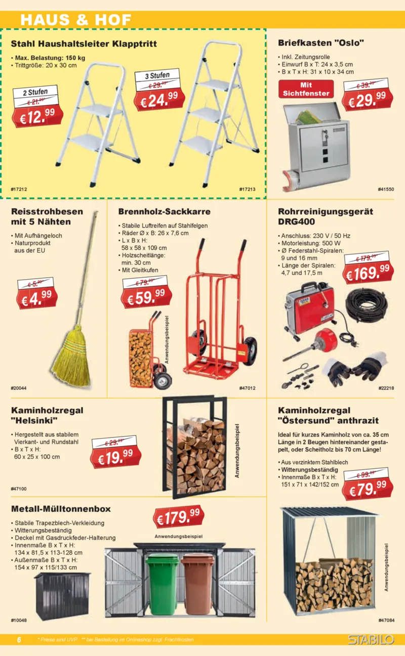 Stabilo Fachmarkt Prospekt vom 14.01.2026, Seite 6