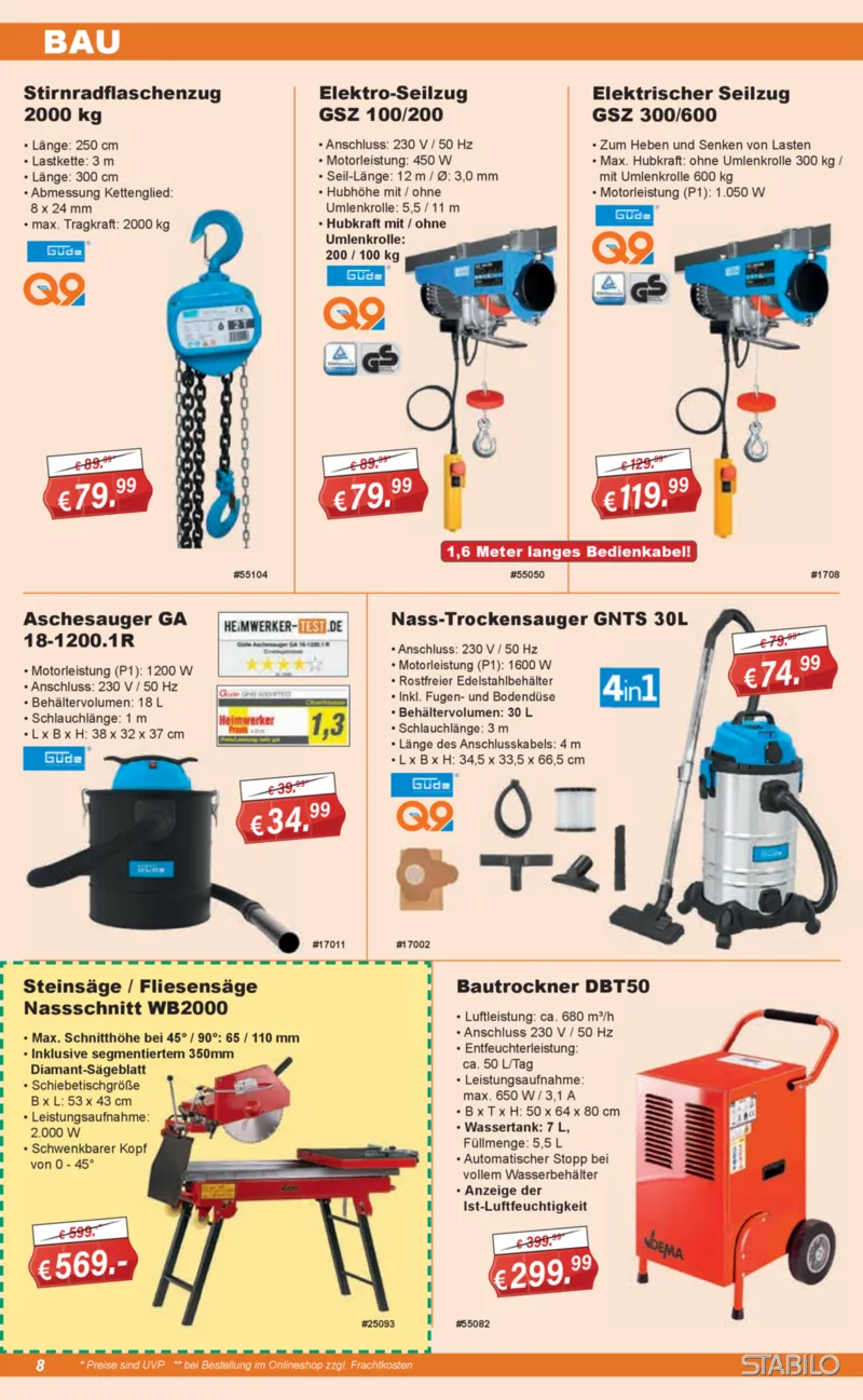 Stabilo Fachmarkt Prospekt vom 14.01.2026, Seite 8