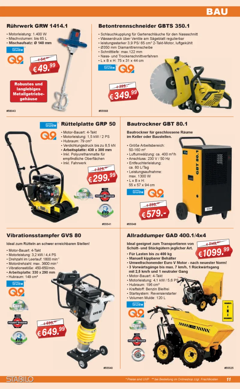 Stabilo Fachmarkt Prospekt vom 11.02.2026, Seite 11