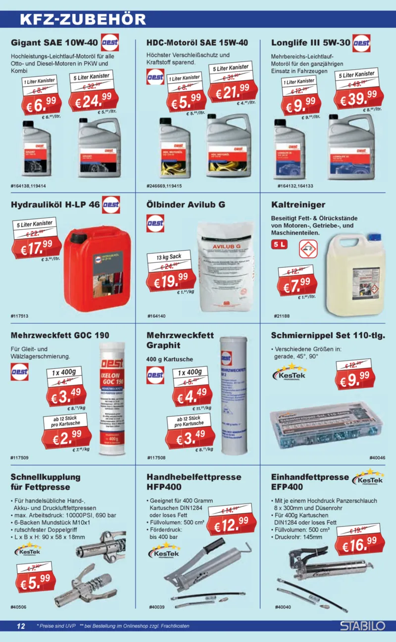 Stabilo Fachmarkt Prospekt vom 11.02.2026, Seite 12