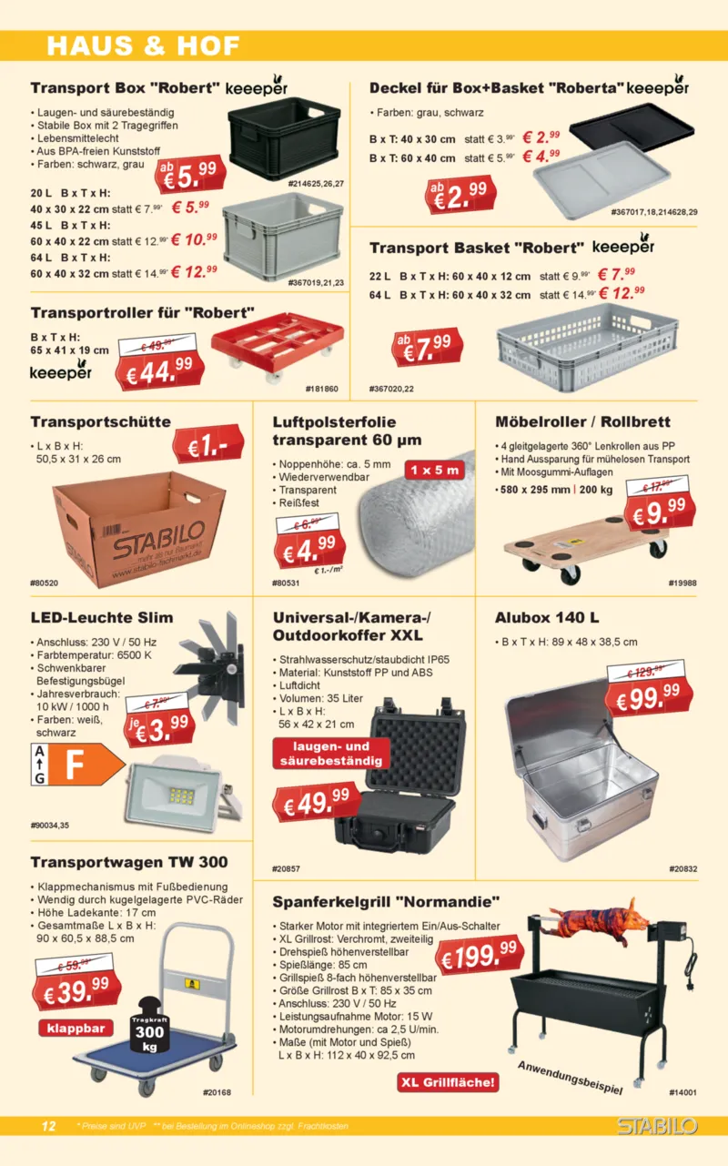 Stabilo Fachmarkt Prospekt vom 25.02.2026, Seite 12