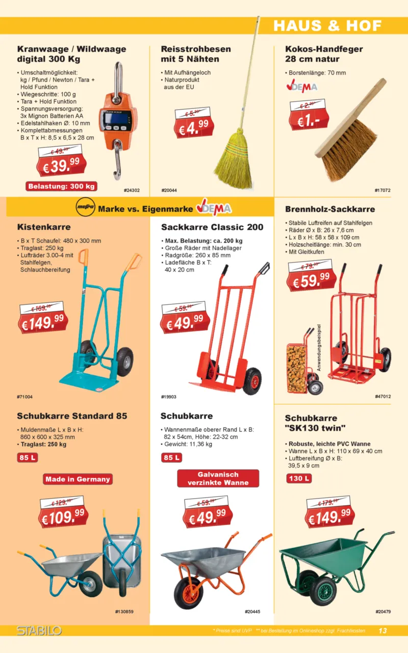 Stabilo Fachmarkt Prospekt vom 25.02.2026, Seite 13
