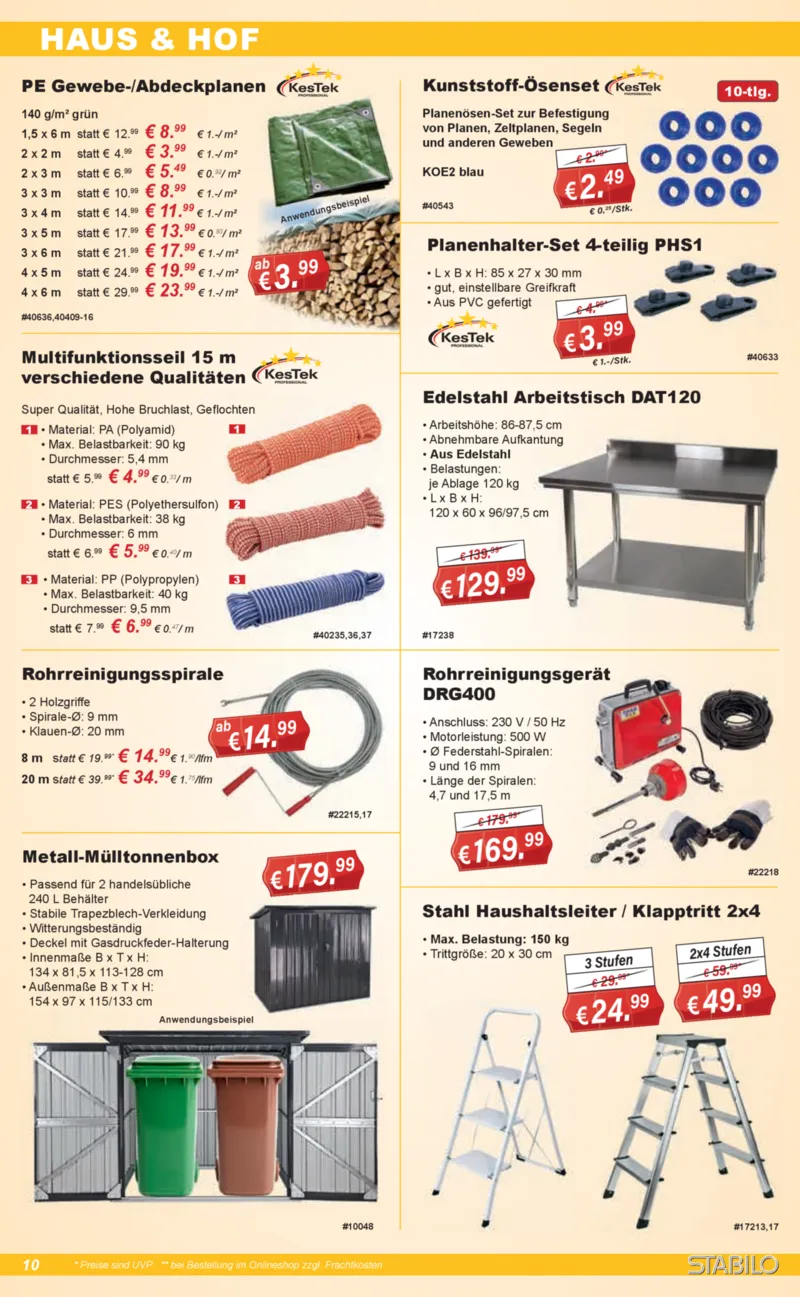 Stabilo Fachmarkt Prospekt vom 11.03.2026, Seite 10