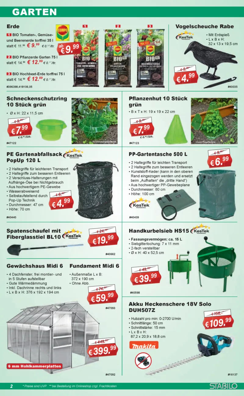 Stabilo Fachmarkt Prospekt vom 11.03.2026, Seite 2