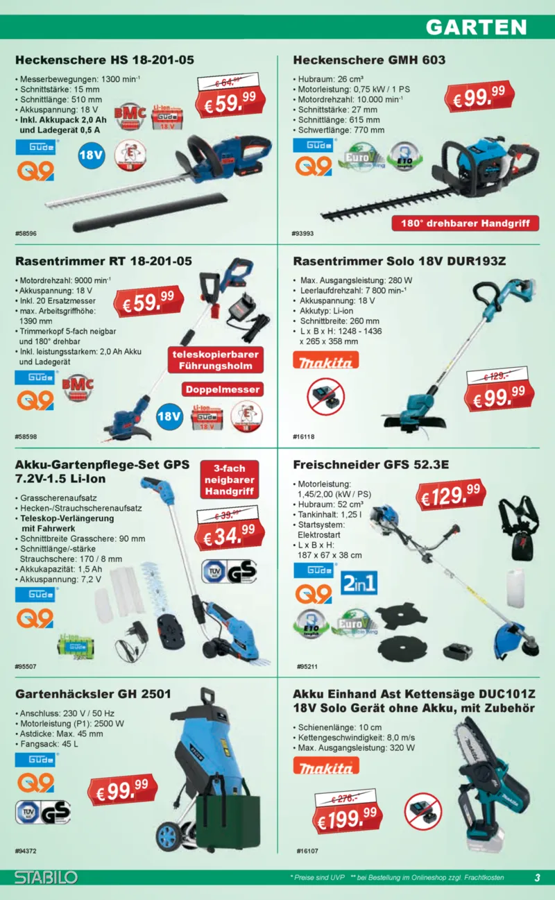 Stabilo Fachmarkt Prospekt vom 11.03.2026, Seite 3