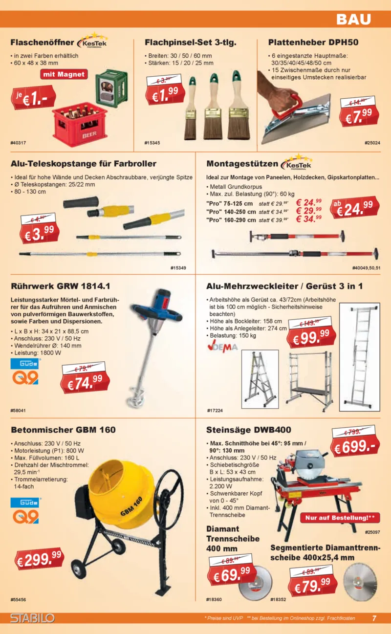 Stabilo Fachmarkt Prospekt vom 11.03.2026, Seite 7