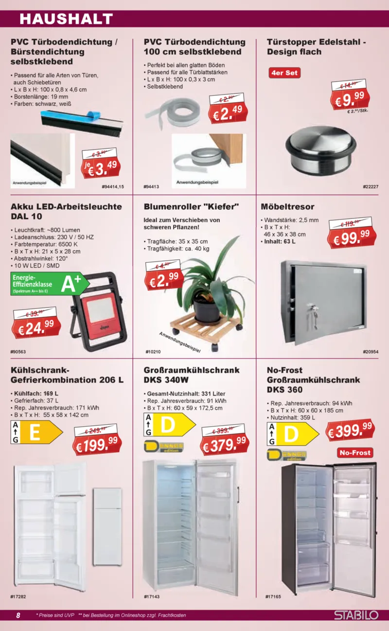 Stabilo Fachmarkt Prospekt vom 11.03.2026, Seite 8