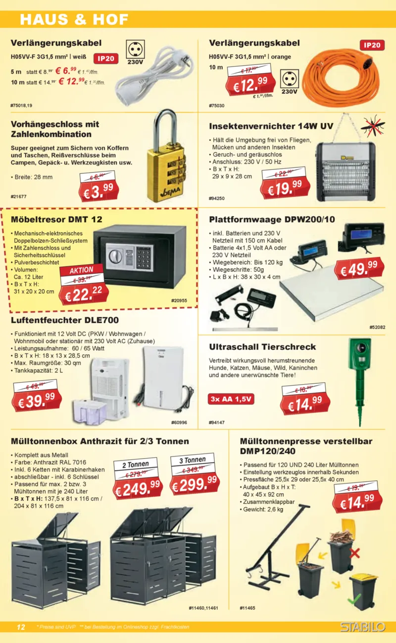 Stabilo Fachmarkt Prospekt vom 25.03.2026, Seite 12