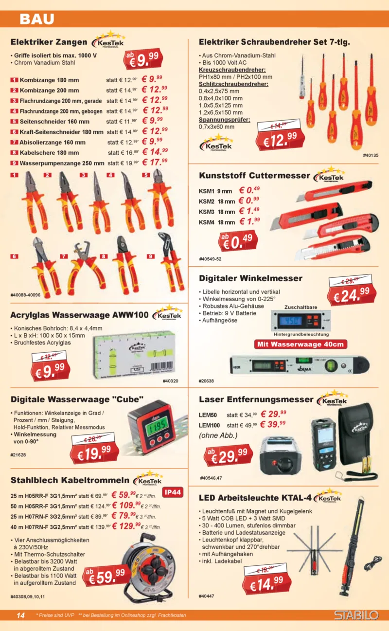Stabilo Fachmarkt Prospekt vom 25.03.2026, Seite 14
